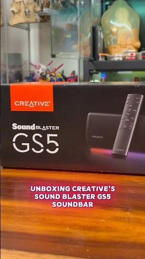 Creative Sound Blaster GS5 Soundbar Unboxing #SoundBlaster