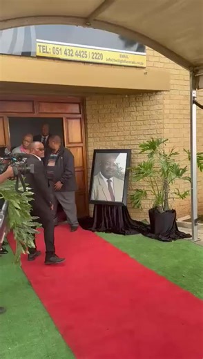 casket pf COPE president Lekota