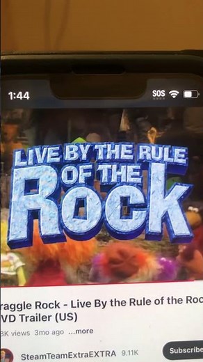 Live by rule of the rock 🪨 spring 2005 DVD 📀 and VHS 📼 Hit Entertainment