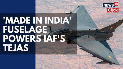 India's first rear fuselage for LCA Tejas Mk1A, produced by private sector, handed over to HAL in presence of Defence Minister Rajnath Singh. News18's Akash Sharma explains why it's significant #HAL #LCAMk1A #Tejas #Defence | News18