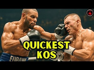 The Fastest KNOCKOUTS in Boxing History