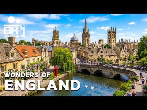 Wonders of England – Journey Through Stone Streets, Green Hills, Royal Heritage | Travel Video 4K