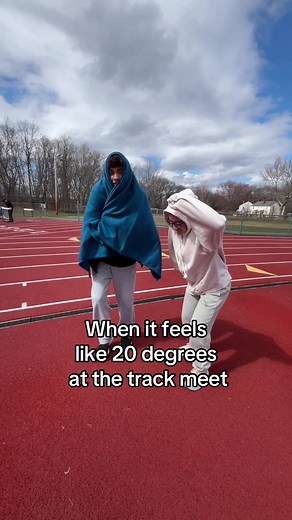 Too cold for meets #fyp #track #trackandfield #yay #cold #ct