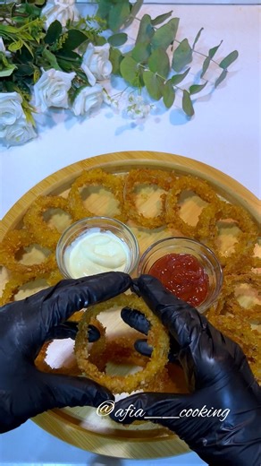 Piyozli halqalar. Луковые кольца #rek #луковыекольца #onionring #onionrings