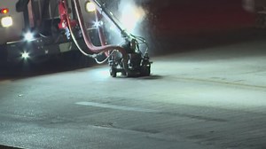 Update: Cleanup underway for 20-mile stretch of yellow paint on I-95 in Jacksonville