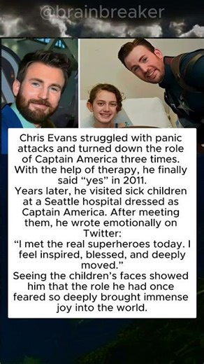 Chris Evans Almost Said No to Captain America — Then Met the Real Heroes
