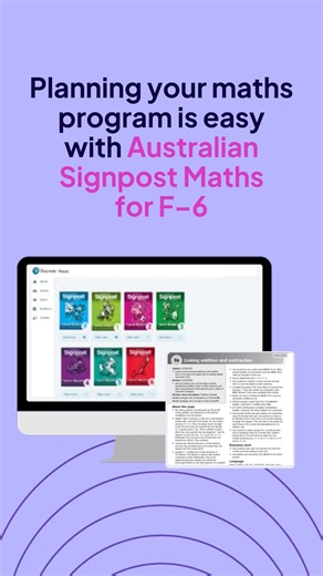 Australian Signpost Maths Online Teacher Resources make lesson...