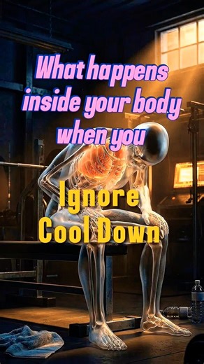 What Happens Inside Your Body When You Ignore Cool Down?? 😳 #shorts