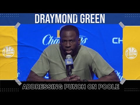 Draymond Green apologizes for punching Jordan Poole, says he will take time away from Warriors