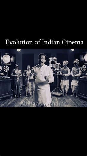 From silent screens to digital dreams #indiancinema#bollywoodhistory#cinemaevolution#youtubeshorts