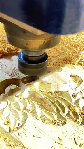 CNC Wood Carving Done Right 🔥#shorts