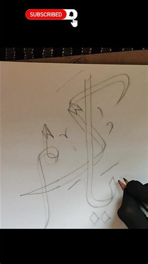 Easy tutorial "Ya Kareem" in Arabic calligraphy