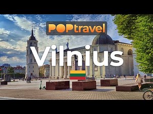 Walking in VILNIUS / Lithuania 🇱🇹- Summer Tour (1 of 2) - 4K 60fps (UHD)
