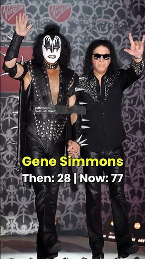 Kiss Band (1977-2026) Then and Now #kiss #kissband #thenandnow #nostalgia #nostalgic #timelinefamous