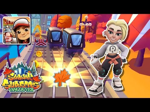 Subway Surfers Vancouver 2024 NEW UPDATE with Catrine running through Autumn Landscapes