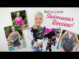 Kerry-Lou Reviews Elegant, Flattering Swimwear for Older Women