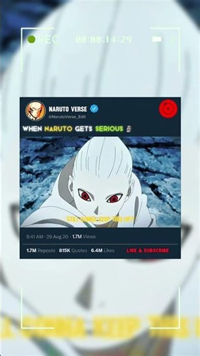 When Naruto Gets Serious 🗿🔥-Naruto Edit🔥|CORRUPÇÃO FUNK (SUPER SLOWED)| - Subscribe for more♥️