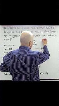 🔍💡Hooke's Law in action! How much more force stretches the spring? Basic physics. Dynamics