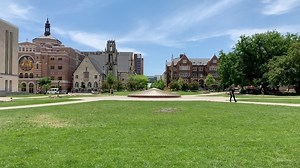 Library Mall sure looks nice without all the construction. Can anyone guess how many times it’s been torn up? 🚧 🤔 | Wisconsin Alumni