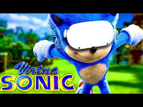 VIRTUA SONIC is the FASTEST game in VR!