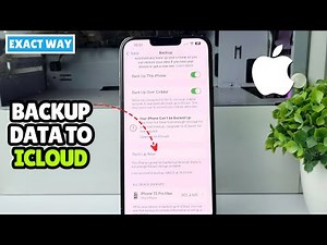 iPhone 13/13 Pro: How to Immediately Backup Your Data to iCloud