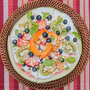 1.4M views · 4.7K reactions | Make a watermelon fruit platter that's great as a healthier dessert. | Goodful | Facebook