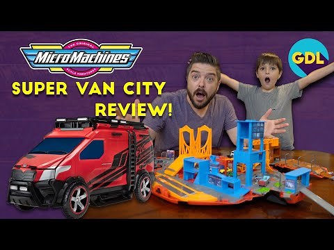 Micro Machines Super Van City by Hasbro Review! New for 2020!