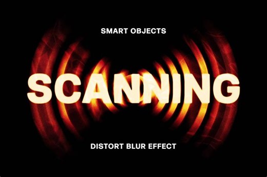 Download Distort Blur Text Effect