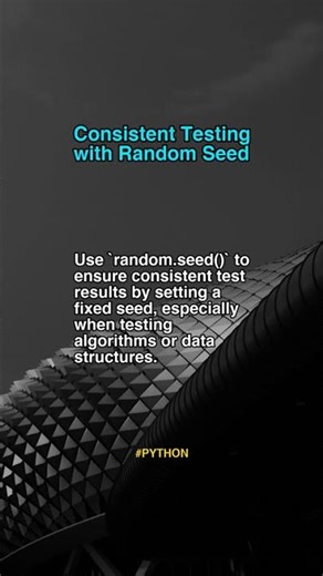 Consistent Testing With Random