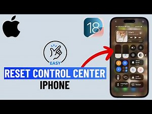 How to Reset Control Center to Default on iPhone (iOS 18)