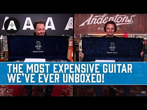 The Most Expensive Guitar We've Ever Unboxed! - PRS Private Stock 35th Anniversary Dragon