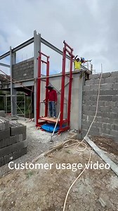 3 - 8 m Customization New Foldable Portable Remote Control Electric Scaffolding Electric Lift