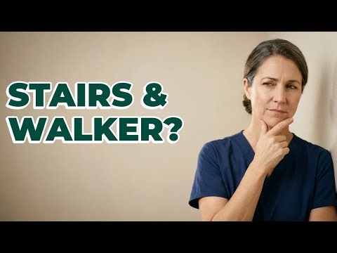 Is It Safe To Go Up Stairs With a Walker?