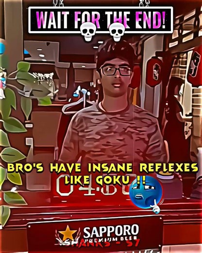 Bro Has unnatural Reflex 💀
