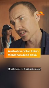Australian actor Julian McMahon has died aged 56. McMahon featured in the long-running 90s TV show 'Charmed' as well as having major roles in 'Nip/Tuck' and the Fantastic Four movies. It is understood the actor had been privately battling cancer. #julianmcmahon #actor #charmed #niptuck #fantasticfour #7NEWS | Sunrise