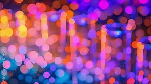 Colorful abstract background featuring chemistry test tubes for scientific experiments. Concept Science Experiments, Chemistry Lab, Abstract Art, Colorful Backgrounds, Laboratory Equipment Stock Video