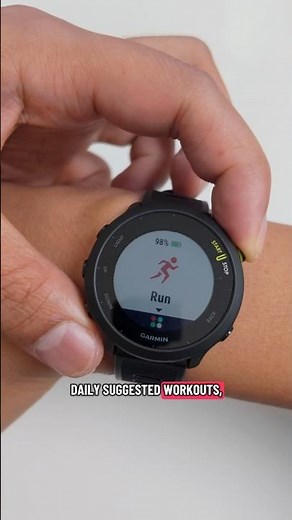 The Garmin Forerunner 55 is your basic easy running compagnon #garmin #forerunner55 #running