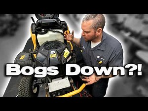 Cub Cadet XT2 LX46 Has No Power Under Load? FIXED! Full Diagnosis & Repair - EFI Engine