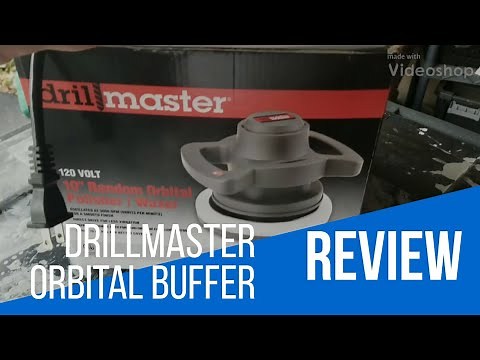 Harbor Freight Drillmaster 10" Orbital Polisher Buffer review