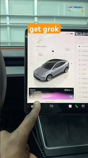 How to activate Tesla Voice Assistant vs Grok #grok