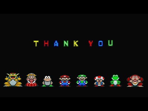 Super Mario Kart Credits