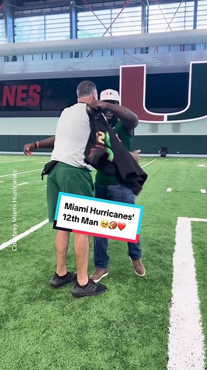 Meet the Miami Hurricanes' 12th Man: A Touching Tribute