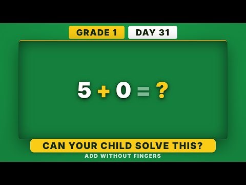 Addition Within 5 Mastery | Grade 1 Daily Math Challenge (Day 31/365)