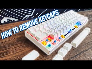 Quick and Easy Way to Remove Keycaps! (How to Remove Keycaps) | DIERYA Mechanical Keyboard