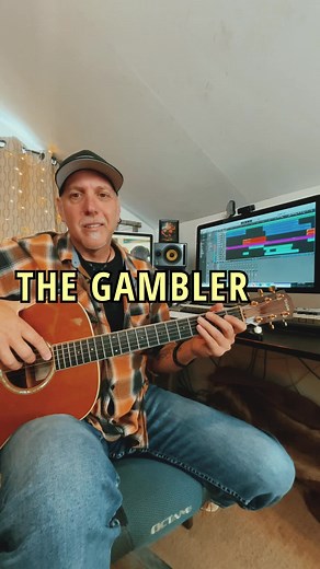 Learn 'The Gambler' by Kenny Rogers on Guitar | Easy Tutorial