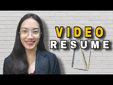 video resume | general job resume | fresh graduate | thisischanty