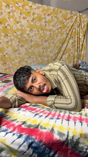 24 ঘন্টা খাটের উপর কাটালাম🤯mini vlog #shorts #challenge