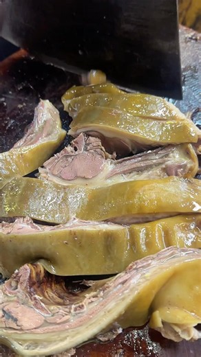 Softy Boiled Dog 🐕 Meat Cutting ASMR 🔪😋 #usa #foryou #shorts