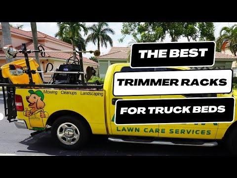 Lawn Care Trimmer Rack for Your Truck Bed