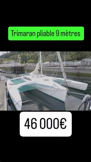 Adrien Cazanave | Les amis… aujourd’hui j’ai trouvé une bombe absolue pour les amateurs de vitesse 😍 Un Corsair F-28 CC (2001) — trimaran repliable, ultra... | Instagram